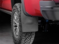 Picture of WeatherTech 2017+ Chevrolet Colorado No Drill Mudflaps - Black (ZR2 Model Only)