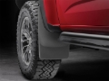 Picture of WeatherTech 2017+ Chevrolet Colorado No Drill Mudflaps - Black (ZR2 Model Only)