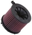 Picture of K&N 16-18 Audi A5 L4-2.0L Diesel Engine Replacement Air Filter