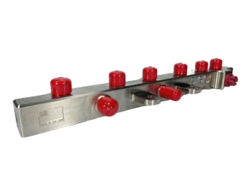 Picture of Exergy 07.5-12 Dodge Cummins 6.7L Billet Dual Feed Fuel Rail w/o Sensor & PRV