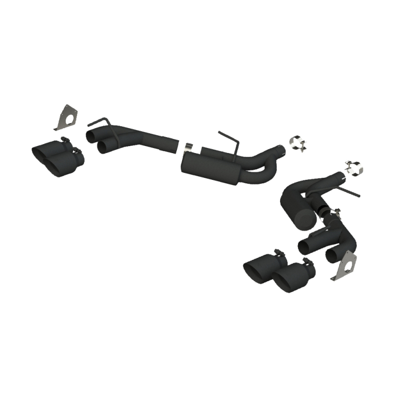 Picture of MBRP Axle Back Exhaust BLK - S7039BLK