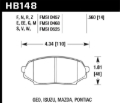 Picture of Hawk 90-93 Mazda Miata DTC-50 Race Front Brake Pads