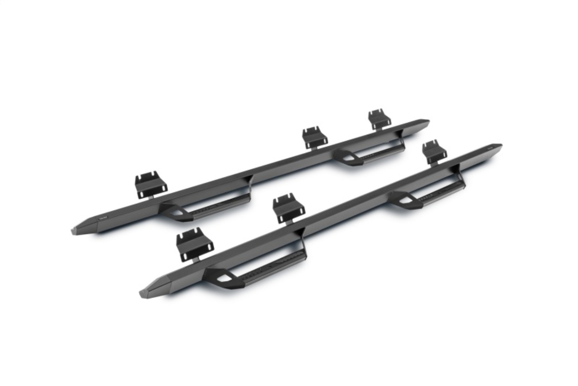 Picture of N-Fab Predator Pro Step System 15-17 Ford F-150 / Raptor SuperCrew - Tex. Black
