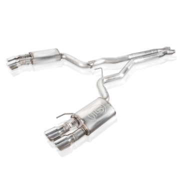 Picture of Stainless Works, 2018+ Mustang GT, With valve 3" Stainless Steel exhaust.