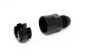 Picture of Torque Solution Locking Quick Disconnect Adapter Fitting: 3/8in SAE to -8AN Male Flare