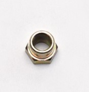 Picture of Wilwood 3/8-24 Clevis Locking Zinc Type II Gold Hex Nut