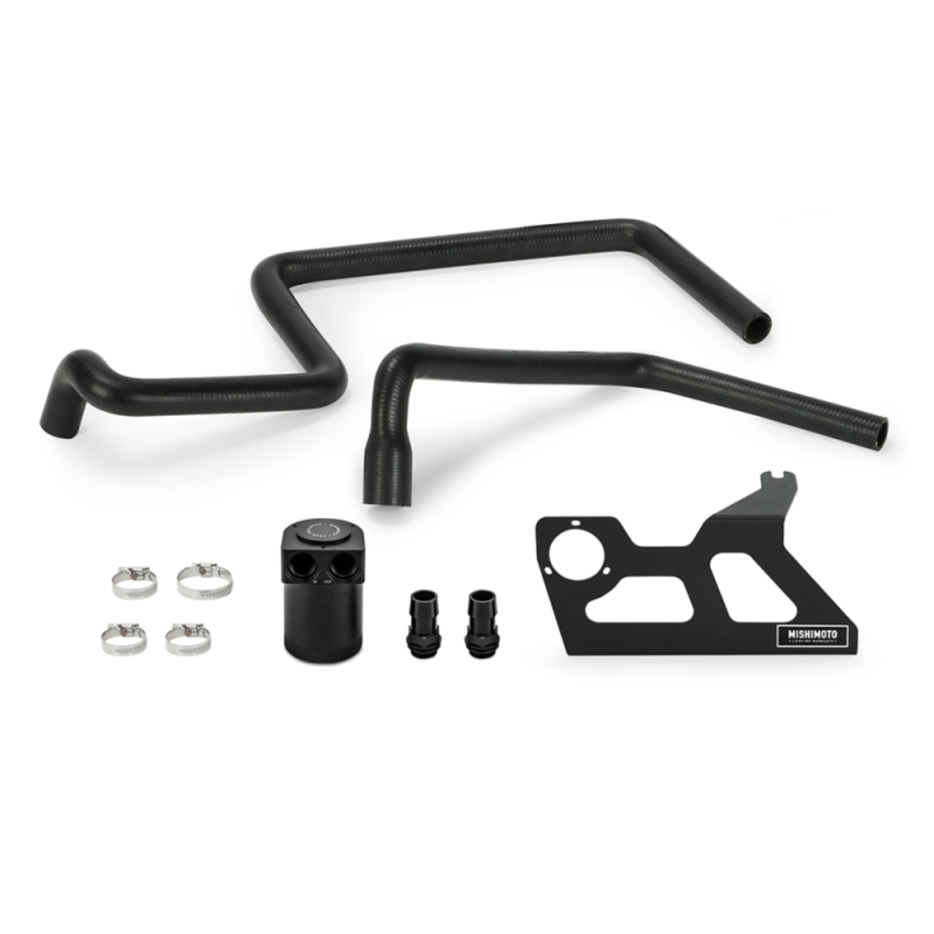Picture of Mishimoto MM Baffled Oil Catch-Kit Oil Catch Cans - MMBCC-WR6-07PBE2