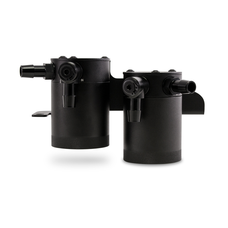 Picture of Mishimoto MM Baffled Oil Catch-Kit Oil Catch Cans - MMBCC-G37-08PBE