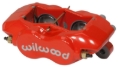 Picture of Wilwood Caliper-Forged Dynalite w/Dust Seal-Red 1.38in Pistons .81in Disc