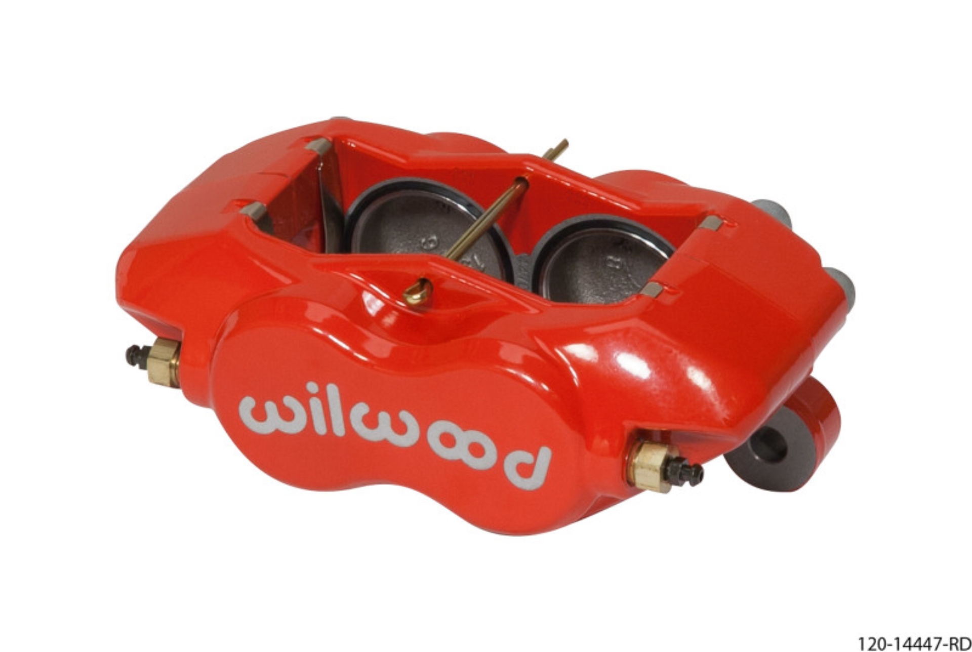Picture of Wilwood Caliper-Forged Dynalite w/Dust Seal-Red 1.75in Pistons .81in Disc