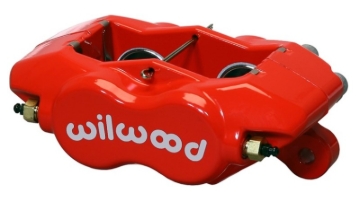 Picture of Wilwood Caliper-Forged Dynalite-Red 1.12in Pistons .81in Disc