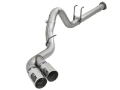 Picture of aFe Rebel XD 4in SS Down-Pipe Back Exhaust w/Dual Polished Tips 17-18 Ford Diesel Trucks V8-6.7L(td)