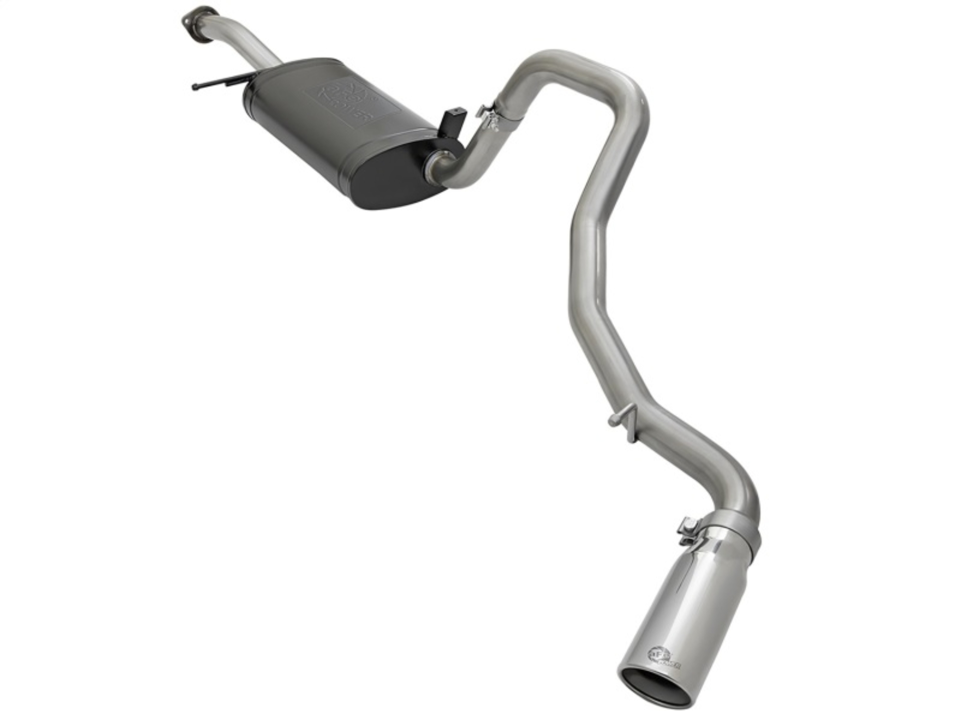 Picture of aFe MACHForce XP Exhaust Cat-Back SS-304 97-16 Nissan Patrol (Y61) I6-4.8L w/ Polished Tips