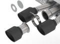 Picture of Borla 17-18 Honda Civic Type-R FK8 ATAK Cat-Back Exhaust w/ Ceramic Black Tips
