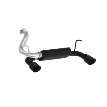 Picture of MBRP 2018+ Jeep Wrangler (JL) 3.6L V6 Dual Rear Exit Axle Back BLK Exhaust System