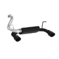 Picture of MBRP 2018+ Jeep Wrangler (JL) 3.6L V6 Dual Rear Exit Axle Back BLK Exhaust System