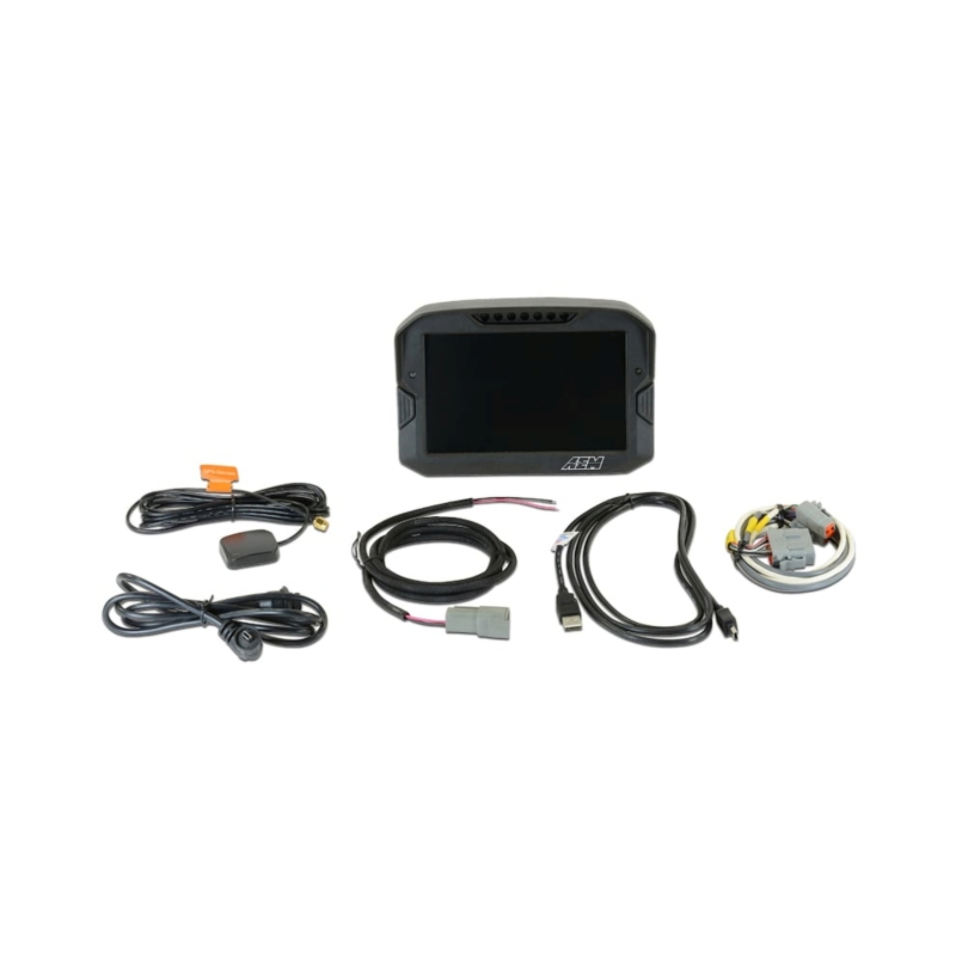 Picture of AEM CD-7 Logging GPS Enabled Race Dash Carbon Fiber Digital Display w/o VDM (CAN Input Only)