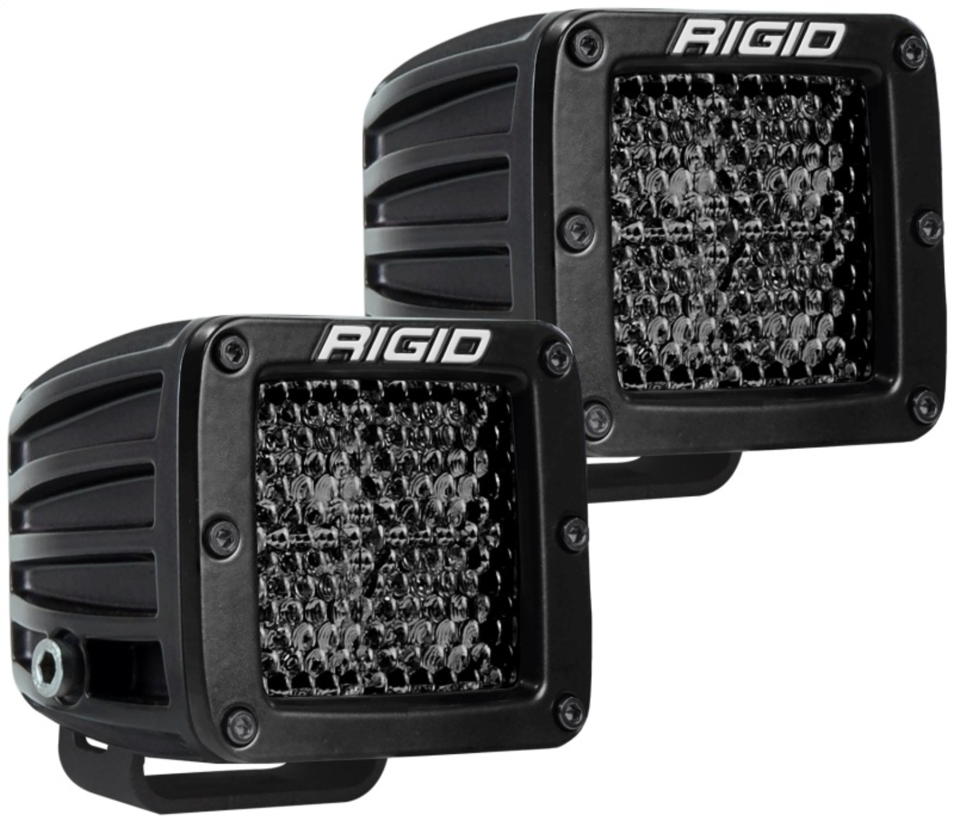 Picture of Rigid Industries D Series PRO Midnight Edition - Spot - Diffused - Pair