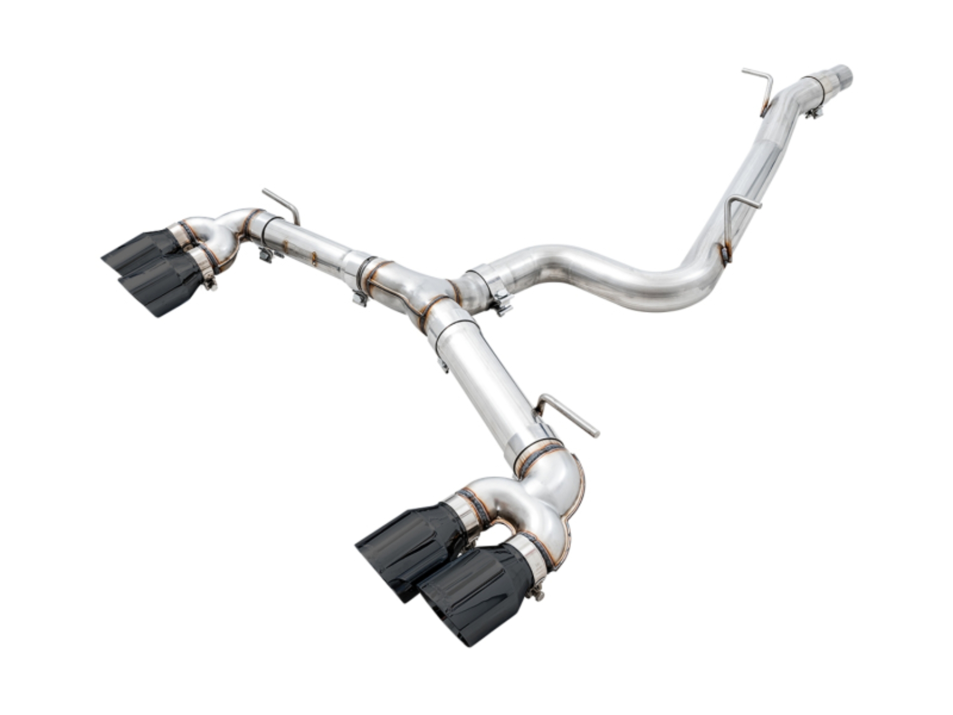 Picture of AWE Tuning 15-17 Volkswagen Golf R MK7 Track Edition Exhaust - Diamond Black Tips (102mm)