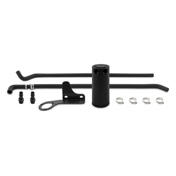 Picture of Mishimoto 07-13 Mazda Mazdaspeed3 Baffled Oil Catch Can Kit - Black (PCV Side)