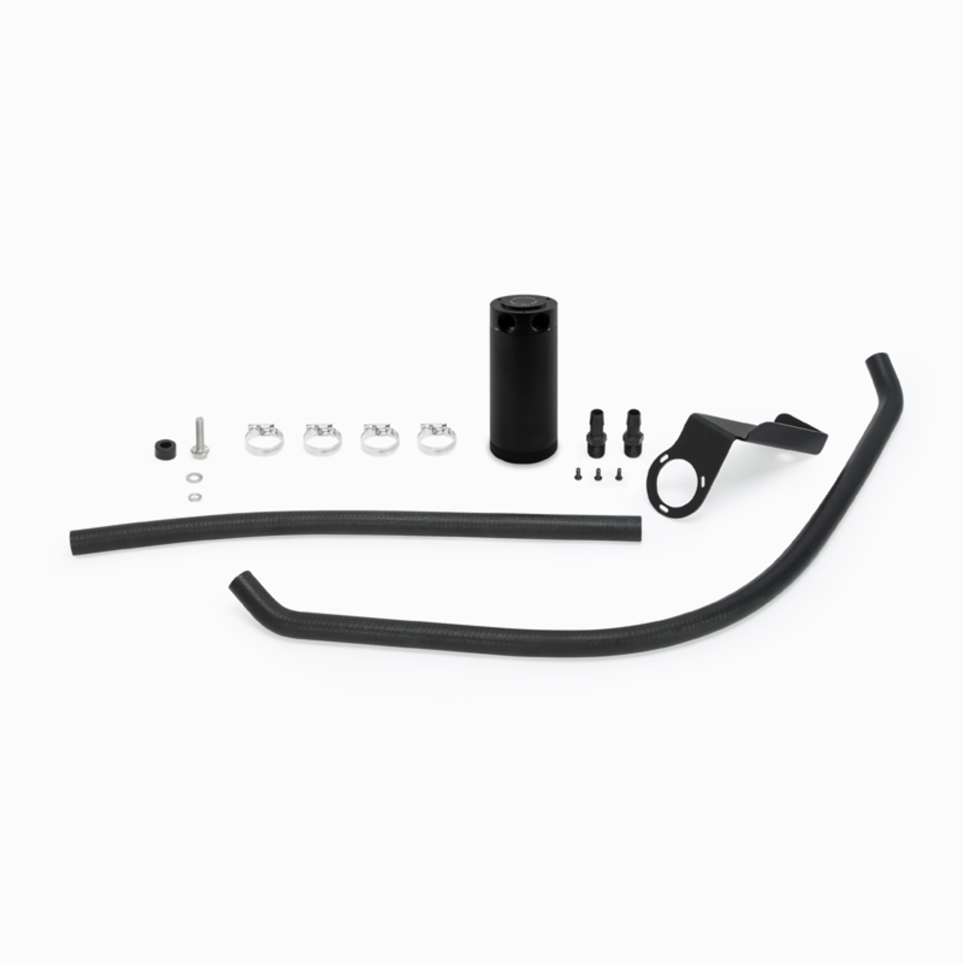 Picture of Mishimoto 2009+ Dodge Ram 5.7L Baffled Oil Catch Can Kit - Black