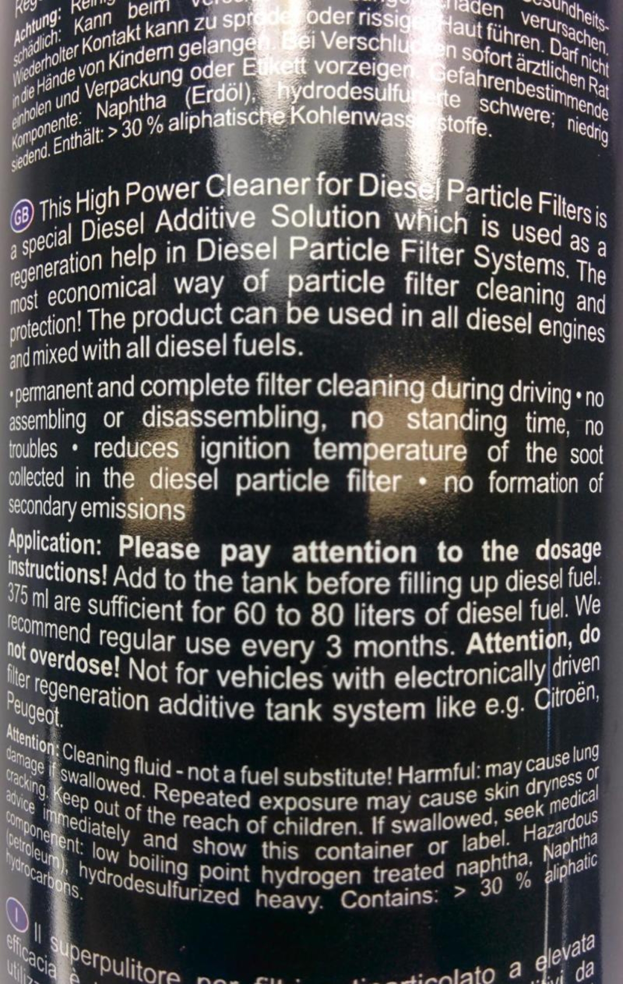 Picture of DDP High Performance DPF Clean