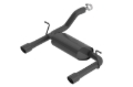 Picture of Borla 2018 Jeep Wrangler JL/JLU 3.6L 2DR/4DR Touring SS Axle Back Black Coated Exhaust w/3.5in Tips