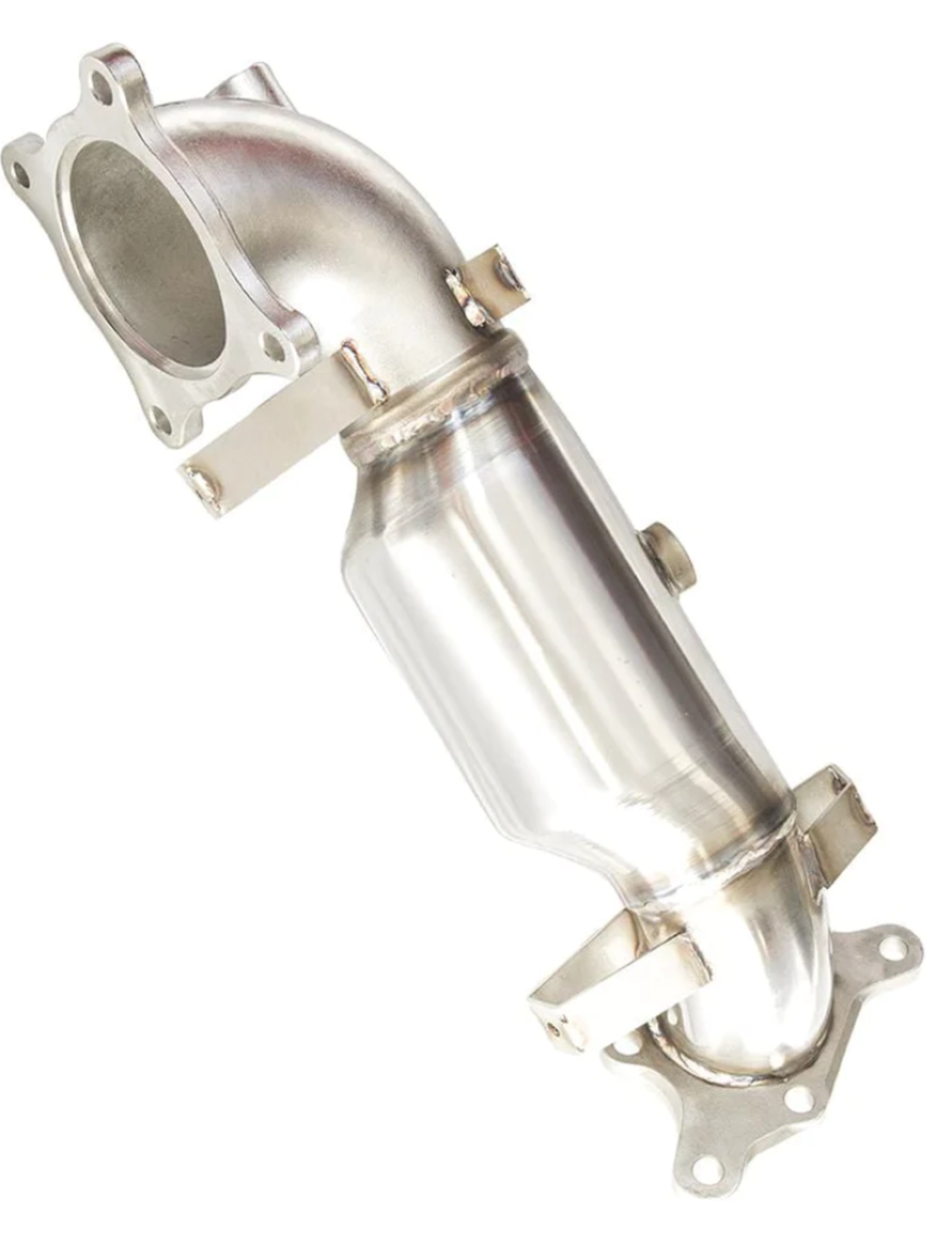 Picture of Invidia 17+ Honda Civic Type-R FK8 76mm Downpipe w/ High Flow Cat