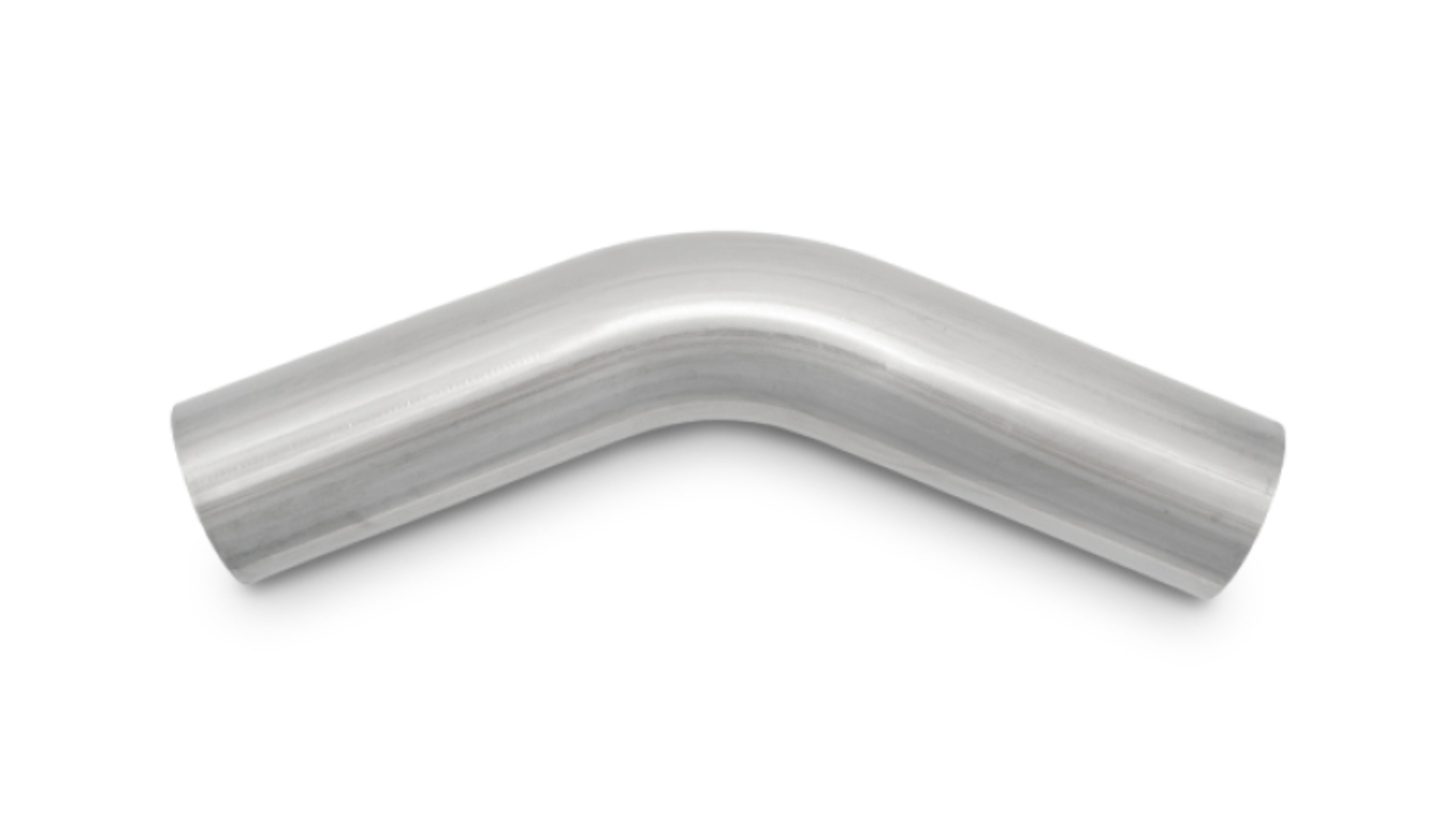 Picture of Vibrant 1in OD T304 SS 45 Deg Mandrel Bend 5in Leg Length (2in Centerline Radius)