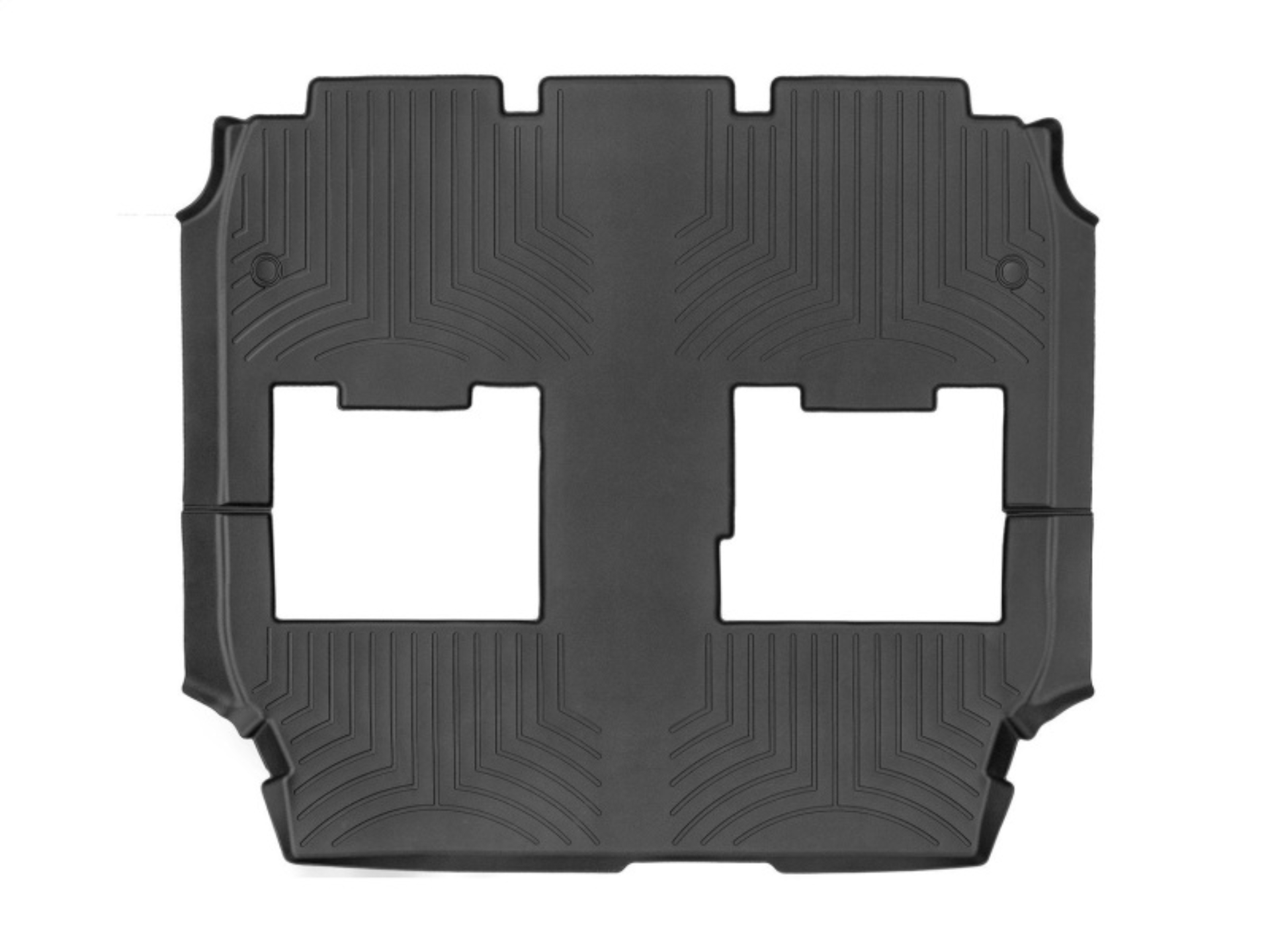 Picture of WeatherTech WT FloorLiner-Rear-Blk Floor Mats - 449453