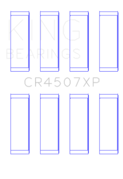Picture of King Mazda MZR 2.3L 16V / Ford Duratec 2.3L 16V (Size .026) Connecting Rod Bearings (Set of 4)