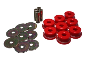 Picture of Energy Suspension ES Subframe Bushings-Red Bushing Kits - 19.4102R