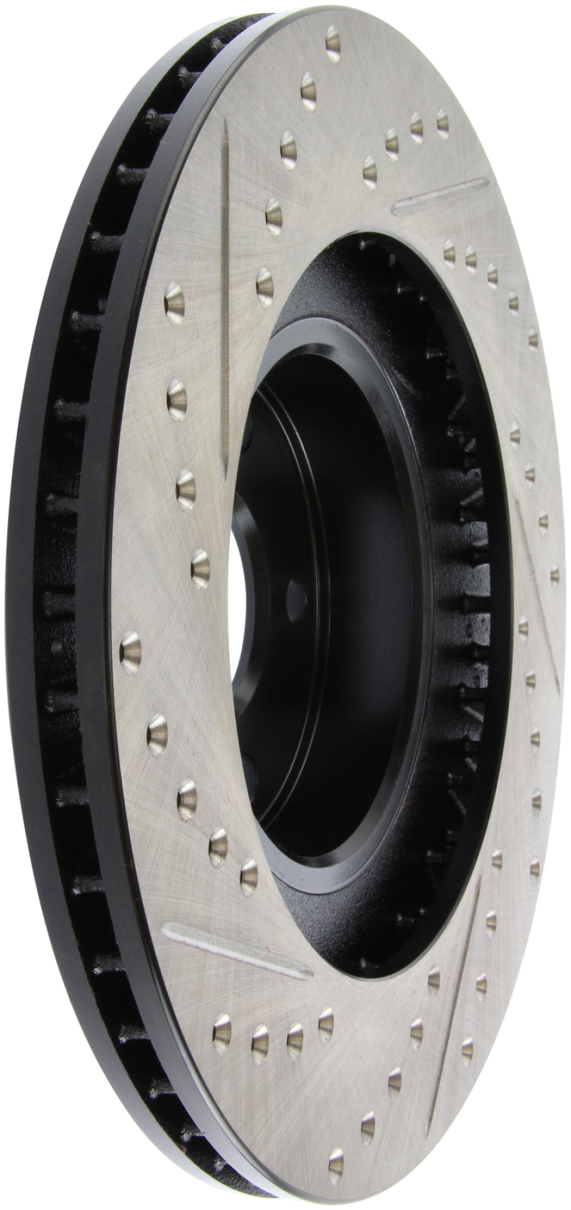 Picture of Sport Drilled & Slotted Brake Rotor; Front Left