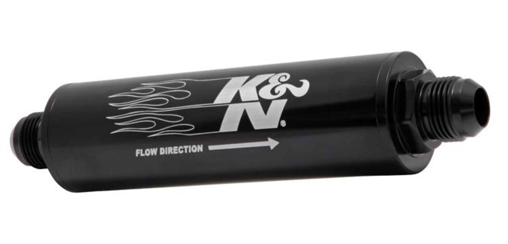 Picture of K&N 2in OD x 9in L 10AN 25 Micron In-Line Fuel/Oil Filter