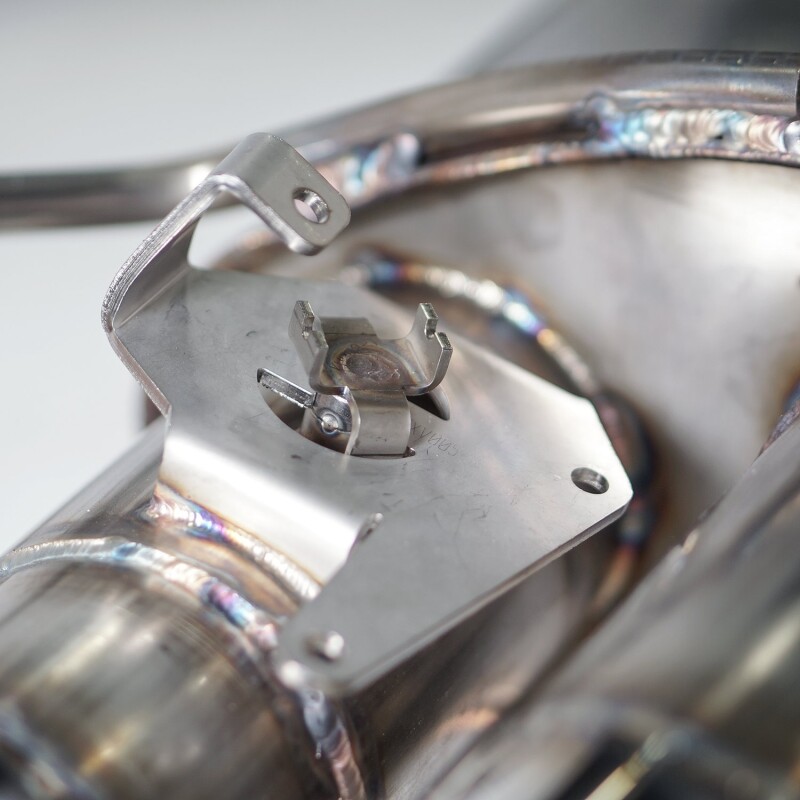 Picture of Stainless Works, 2018+ Mustang GT, With valve 3" Stainless Steel exhaust.
