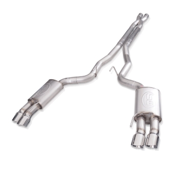 Picture of Stainless Works, 2018+ Mustang GT, Without valve 3" Stainless Steel exhaust.