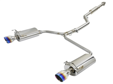 Picture of aFe Takeda 2.5-1.75in 304 SS Cat-Back Exhaust System 13-17 Honda Accord LX / EX / EX-L L4-2.4L