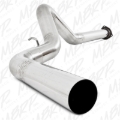 Picture of MBRP 07-10 Chevy/GMC 2500/3500 Duramax LMM 4in Filter Back Single Side T409 No Muffler
