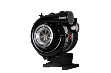 Picture of Fleece Performance 04.5-10 Chevy Duramax (LLY/LBZ/LMM) 63mm STREET VNT Cheetah Turbo w/ HX40 Outlet