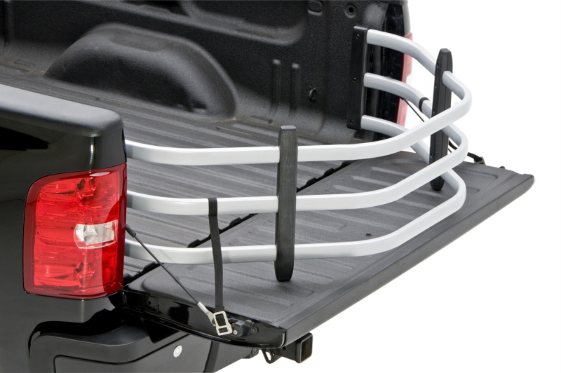 Picture of AMP Research 19-23 Ram 1500 (Excl. RamBox/Multi-Funct Tailgates) Std Bed BedXtender HD Sport - Silve