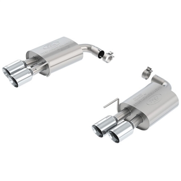 Picture of Ford Racing 2018 Mustang GT 5.0L Extreme Muffler Kit - Chrome Tips