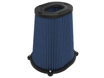 Picture of aFe Quantum Pro-5 R Air Filter Inverted Top - 5.5inx4.25in Flange x 9in Height - Oiled P5R