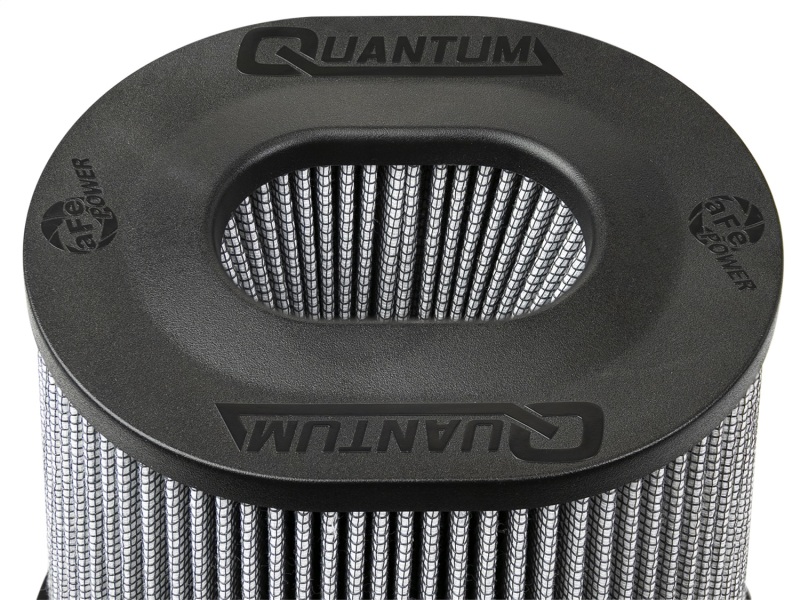 Picture of aFe Quantum Pro DRY S Air Filter Inverted Top - 5in Flange x 8in Height - Dry PDS