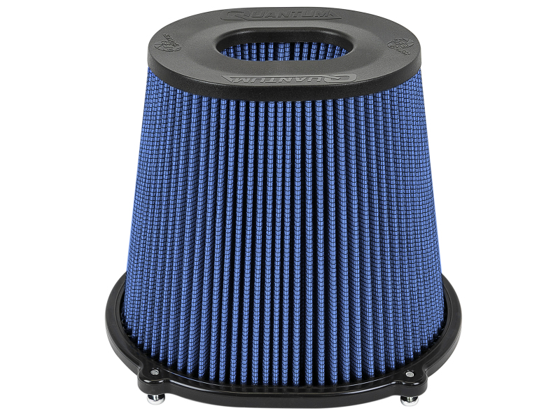 Picture of aFe Quantum Pro-5 R Air Filter Inverted Top - 5in Flange x 8in Height - Oiled P5R