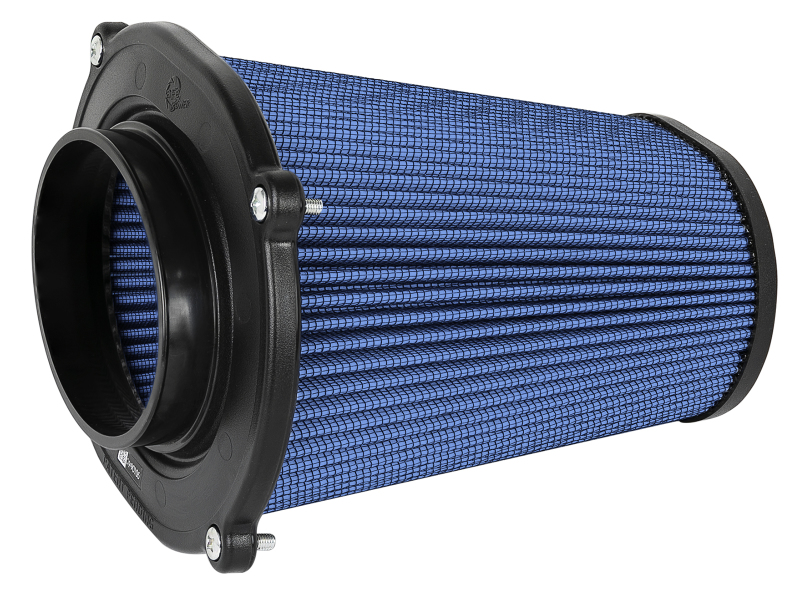 Picture of aFe Quantum Pro-5 R Air Filter Inverted Top - 5.5inx4.25in Flange x 9in Height - Oiled P5R
