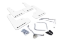 Picture of Rally Armor 15-21 Subaru WRX/STI White UR Mud Flap w/Black Logo