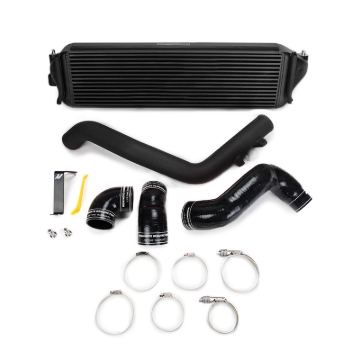 Picture of Mishimoto 2017+ Honda Civic Type R Intercooler Kit - Black Intercooler Black Pipes