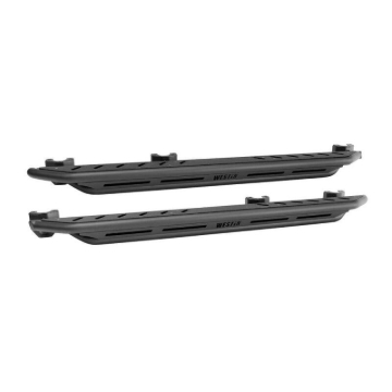 Picture of Westin/Snyper 2018+ Jeep Wrangler JL Unlimited 4DR Triple Tube Rock Rail Steps - Textured Black