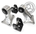 Picture of Innovative 00-09 Honda S2000 (F-Series / M/T) Silver Billet Aluminum Solid Bushing Engine Mount Kit