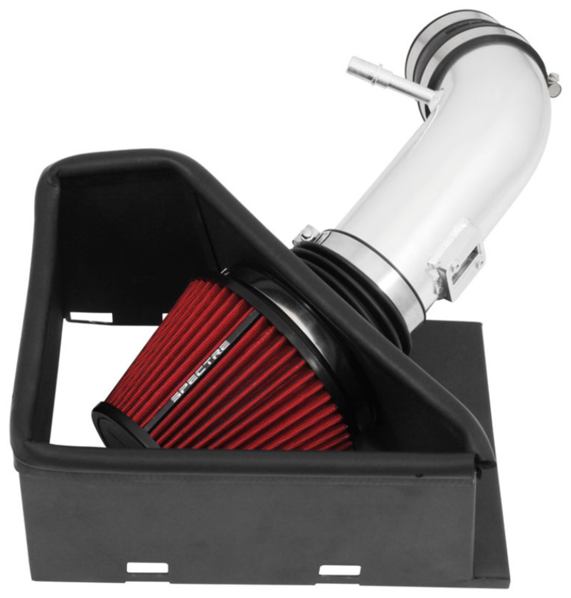 Picture of Spectre 14-18 RAM 2500/3500 6.4L Air Intake Kit - Polished w/Red Filter